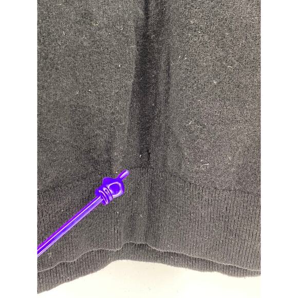 EVERLANE Women’s Black Classic Crewneck Cashmere Pullover Sweater SZ M - Picture 6 of 11